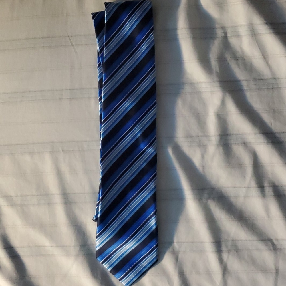 Nouveau Men's Tip Blue/Purple Tie